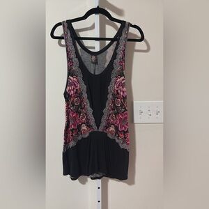 Free People floral print camisole large